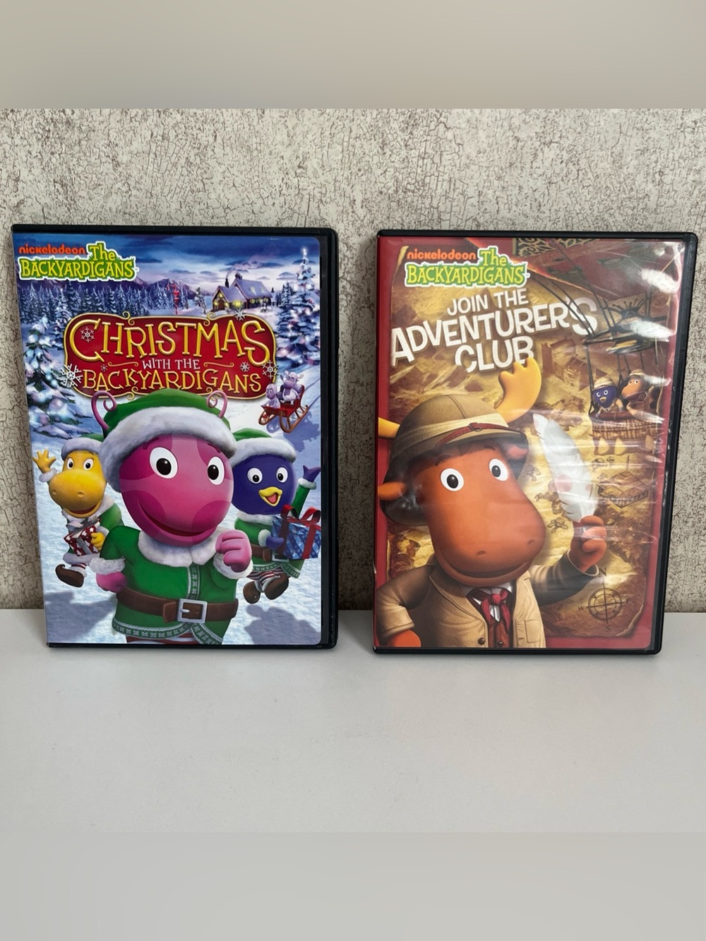 Nichelodeon Backyardigans DVD Bundle Christmas & Adventures Club 2 Kids Movies